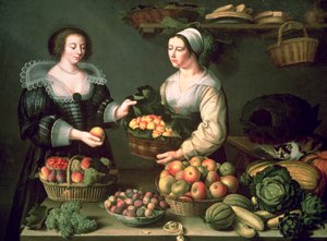 Il venditore di frutta e verdura